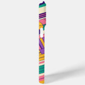 Koele, kleurrijke 80s / 90s retro ontworpen Case-Mate iPhone case (Achterkant / Rechts)