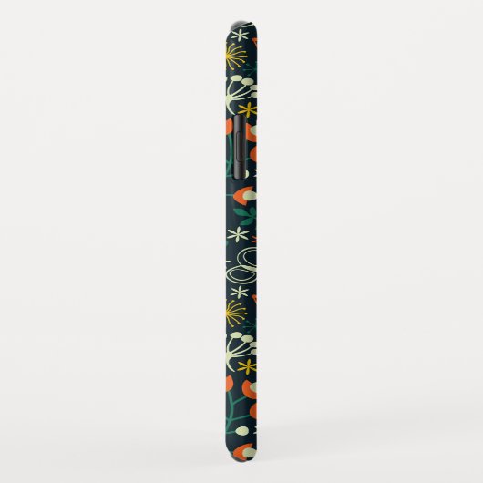 Koele kleurrijke bloemensuiker schedel Case-Mate iPhone case (Achterkant/rechts)