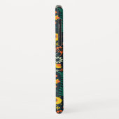 Koele kleurrijke bloemensuiker schedel Case-Mate iPhone case (Achterkant/links)