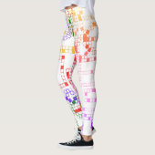 Koele kleurrijke Leggings met patronen (Links)