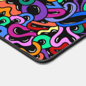 Koele Kleurrijke Monogram Naam Bureaumat (Hoek)