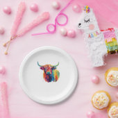 Koele Koe in het Meadow Classic T-shirt Papieren Bordje (Feest)