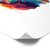 Koele Koe in het Meadow Classic T-shirt Poster (Hoek)