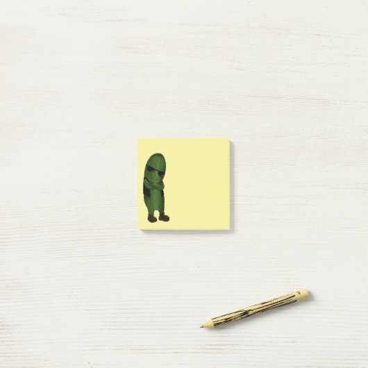 Koele Komkommer Post-it® Notes (Op bureau)