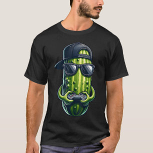 Koele Komkommer Speelt Videogames. Grappige Komkom T-shirt