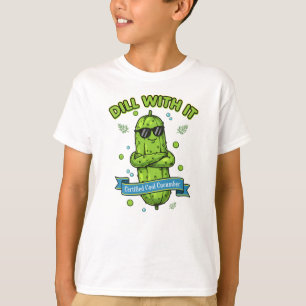 Koele Komkommer Vibes – Maak het Af T-shirt