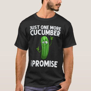 Koele Komkommer Voor Mannen Vrouwen Augurk Veganis T-shirt