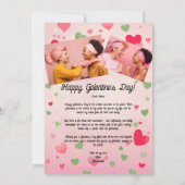Koele komkommer vriendschap Galentine's Day Feestdagenkaart (Achterkant)