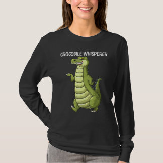 Koele Krokodil Voor Mannen Vrouwen Alligator Repti T-shirt