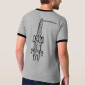 koele krop t-shirt (Achterkant)