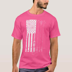 Koele kruisboog voor pijl boog jagen op Amerikaans T-shirt
