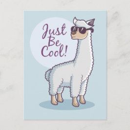 Koele Lama Briefkaart