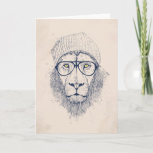 Koele leeuw kaart