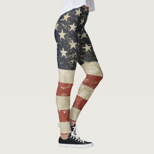 Koele leggings met vlag van de Verenigde Staten v (Rechts)