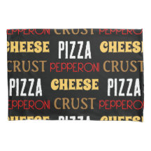 Koele leuke pizza pepperoni kaas korst tekst patro