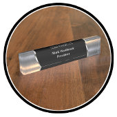 Koele mannelijke Mannen Naambordje