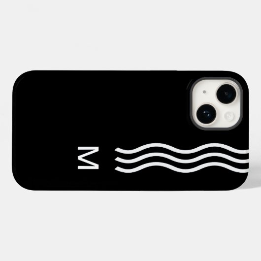 Koele Mannen Case-Mate iPhone Case (Achterkant (horizontaal))