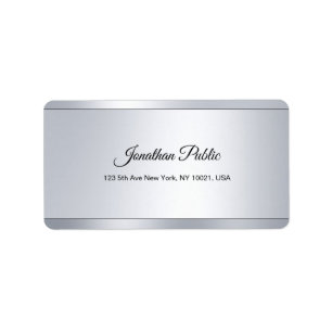 Koele Manuscript van de Sjabloon van de glamour Etiket