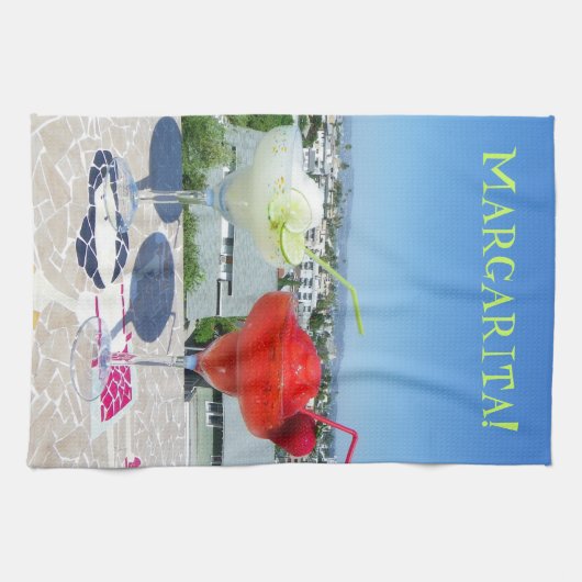 Koele Margarita keukenhanddoek! Theedoek (Horizontaal)