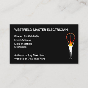 Koele Master Elektricien Visitekaartjes