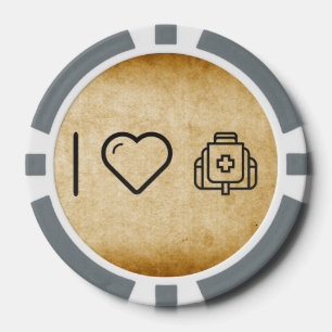 Koele medicatie poker chips