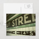 Koele Metro Briefkaart (Voorkant / Achterkant)