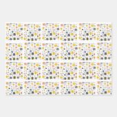 koele Mid Century Modern Inpakpapier Vel (Voorkant)