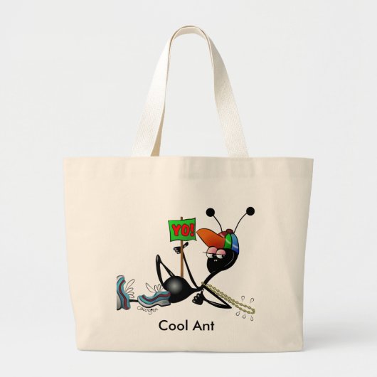 Koele Mier - Zak Grote Tote Bag (Voorkant)
