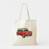 koele minicar tote bag (Achterkant)