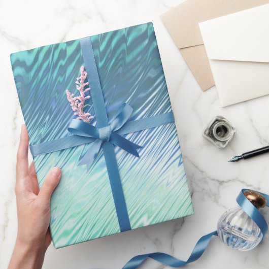 Koele mint rimpel: cadeaupapier (Geschenken)