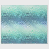 Koele mint rimpel: cadeaupapier (Vlak)