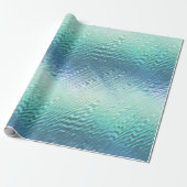 Koele mint rimpel: cadeaupapier (Uitgerold)