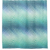 Koele mint rimpel: douchegordijn (Voorkant)