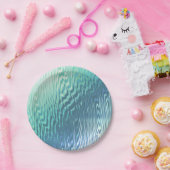 Koele mint rimpel: papieren bordje (Feest)