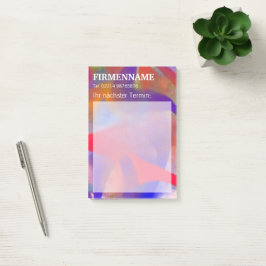 koele moderne abstracte schilderij post-it® notes