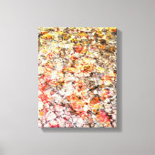 Koele, moderne, kleurrijke abstracte achtergrond canvas afdruk (Voorkant)