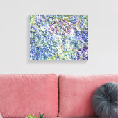 Koele, moderne, kleurrijke abstracte achtergrond canvas afdruk (Insitu (Woonkamer))