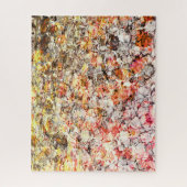 Koele, moderne, kleurrijke abstracte achtergrond legpuzzel (Verticaal)