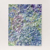 Koele, moderne, kleurrijke abstracte achtergrond legpuzzel (Verticaal)