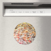 Koele, moderne, kleurrijke abstracte achtergrond magneet (Insitu (Vaatwasser))
