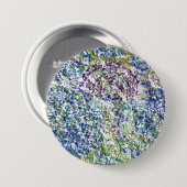 Koele, moderne, kleurrijke abstracte achtergrond ronde button 7,6 cm (Voorkant /achterkant)