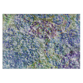 Koele, moderne, kleurrijke abstracte achtergrond snijplank