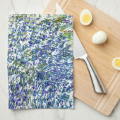 Koele, moderne, kleurrijke abstracte achtergrond theedoek (Quarter Fold)