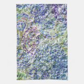 Koele, moderne, kleurrijke abstracte achtergrond theedoek (Verticaal)