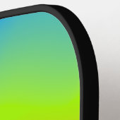 Koele Moderne Kleurrijke Neon Heldere Regenbooggra Pickleball Paddle (Links Detail)