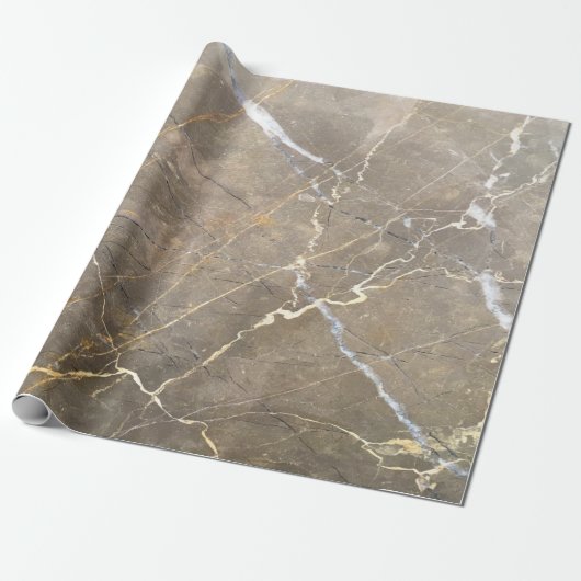 Koele moderne marmeren steen textuur cadeaupapier (Uitgerold)
