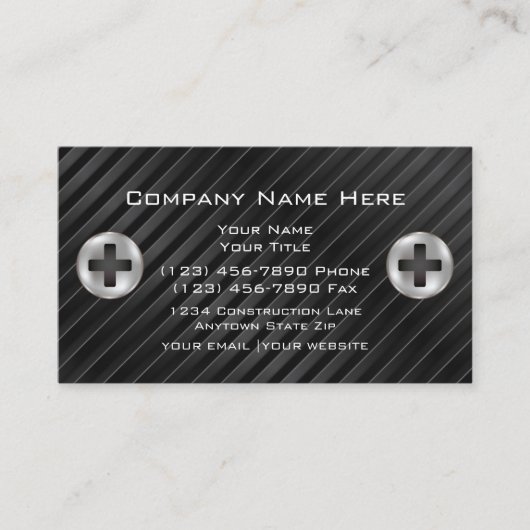 Koele moderne Visitekaartjes (Voorkant)