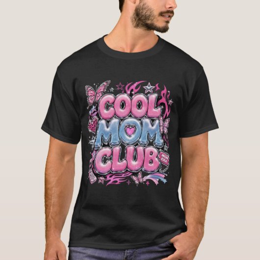 koele moeder club t-shirt (Voorkant)