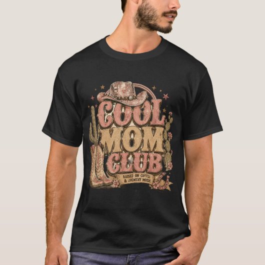 koele moeder club t-shirt (Voorkant)