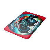 Koele Monster Truck Crunch Tijd Badmat (Gekanteld)
